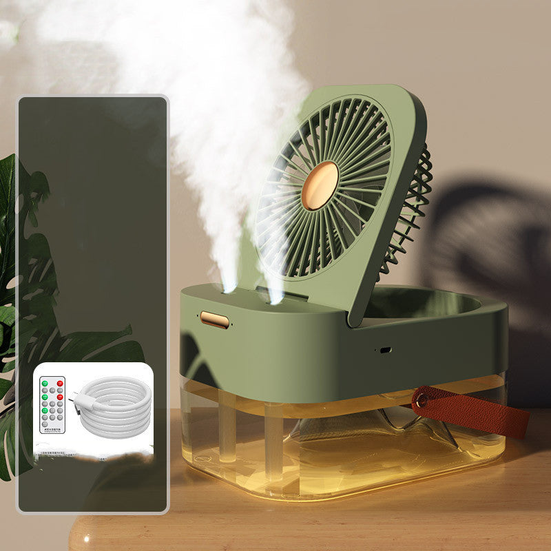 Humidifier Spray Fan , Air Cooler With Night Light