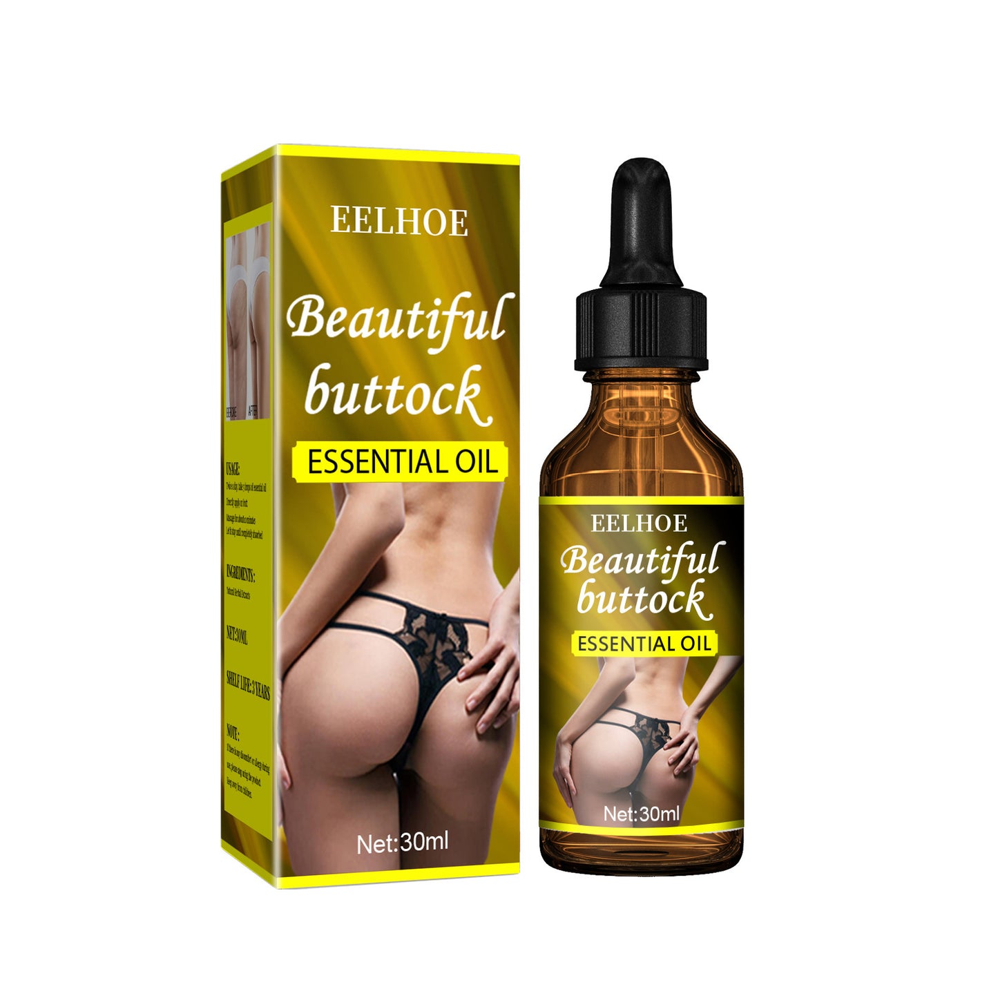 Magic Buttocks Enlargement Massage Oil