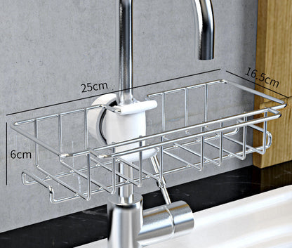 Stainless Steel Adjustable Sink Storage Rack