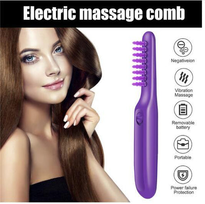 Electric Detangling Scalp Massage Hair Brush