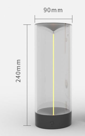 New LED Rechargeable Night Light With High Transparency And Anti Drop Creative Atmosphere Lighting