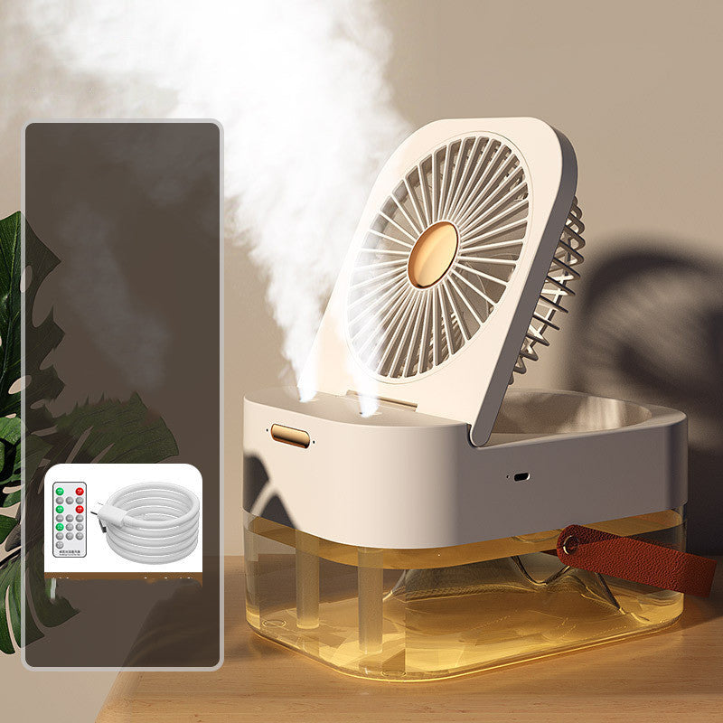 Humidifier Spray Fan , Air Cooler With Night Light