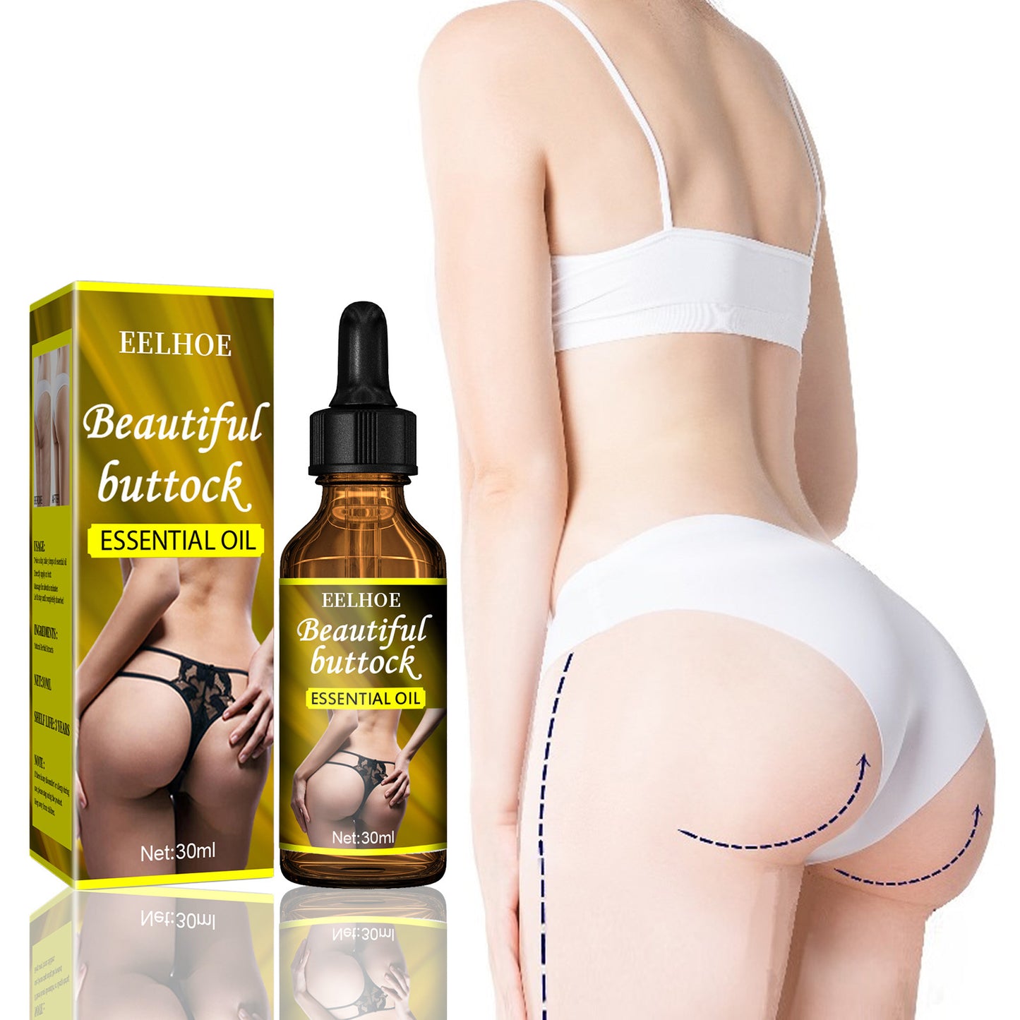 Magic Buttocks Enlargement Massage Oil